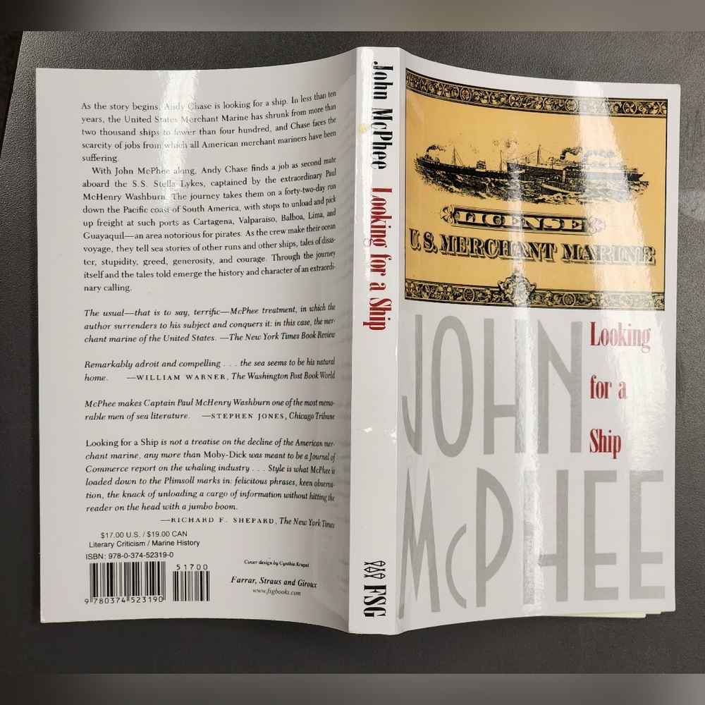 Looking for a Ship book by John McPhee - Picture 5 of 5